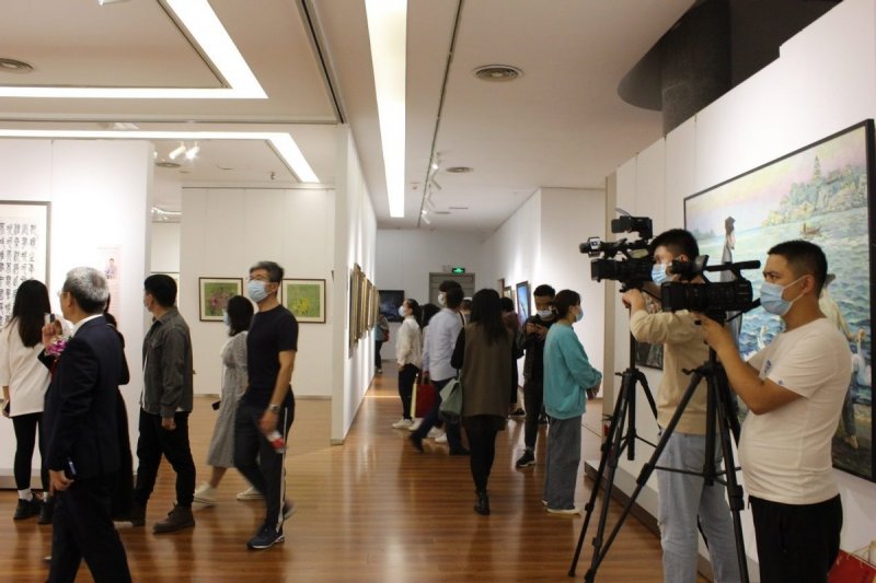 聚焦经典,盛世丹青——当代艺术名家邀请展在北京炎黄艺术馆举办(图7) 聚焦经典,盛世丹青——当代艺术名家邀请展在北京炎黄艺术馆举办(图7)