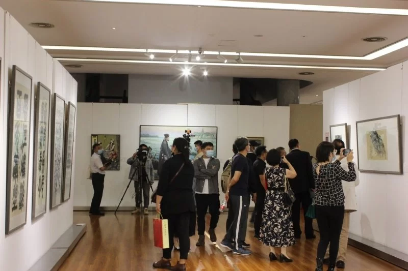 聚焦经典,盛世丹青——当代艺术名家邀请展在北京炎黄艺术馆举办(图6)  聚焦经典,盛世丹青——当代艺术名家邀请展在北京炎黄艺术馆举办(图6)